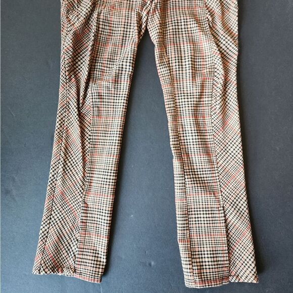 Free People Plaid Skinny Pants - Picture 6 of 11